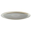 Fineline Settings Fineline Settings 8201-BK Black Classic 12" Round Tray 8201-BK